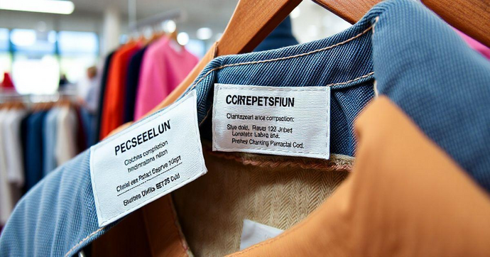 Etiquetas de composição para roupas: Entenda tudo