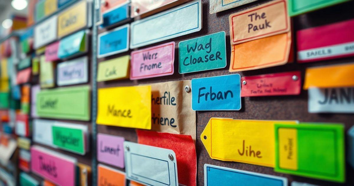 Etiquetas e Rótulos Adesivos: Funcionalidade e Estilo