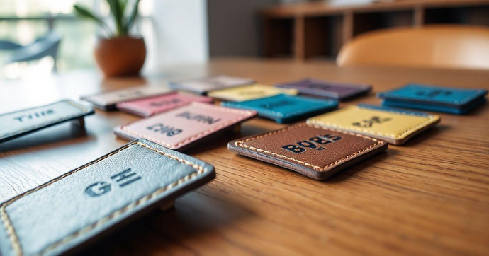 Etiquetas Personalizadas em Couro Sintético: 7 Ideias Criativas