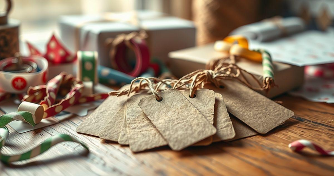 Como Utilizar a Tag de Papel Kraft
