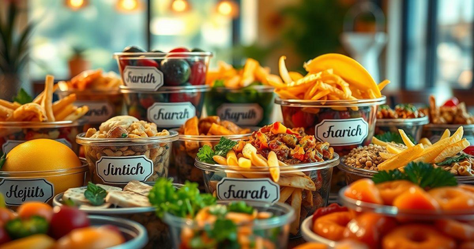 Etiquetas Adesivas Personalizadas para Alimentos