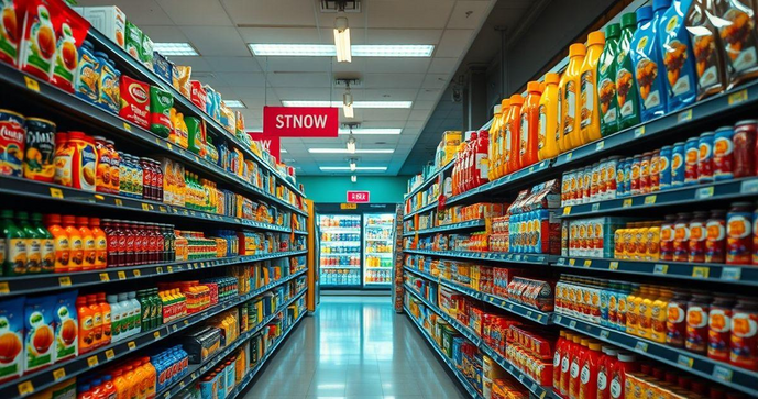 Etiquetas para Gôndolas de Supermercado