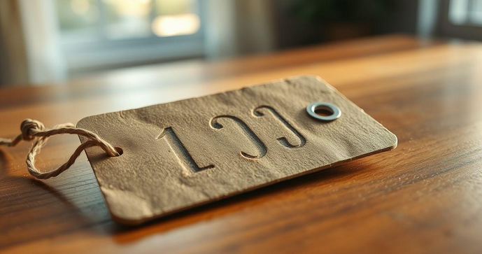 Tag personalizada kraft para dar um toque especial às suas embalagens