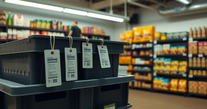 Etiqueta tag personalizada transforma a organização e a identificação de produtos de forma prática e eficiente