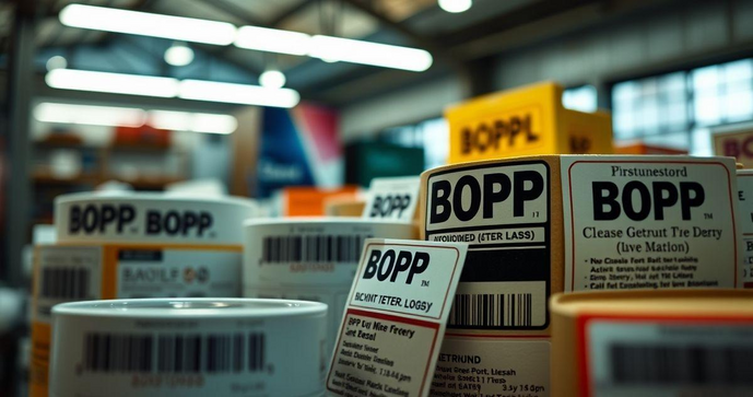 Rótulo BOPP: A Revolução na Etiquetagem de Produtos