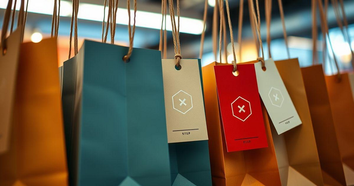 Etiqueta tag personalizada transforma a organização de eventos e produtos com estilo e praticidade