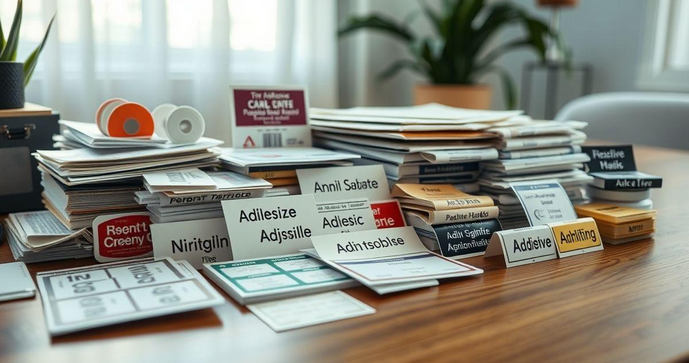Etiquetas Adesivas: Guia Completo para Escolher as Melhores Opções