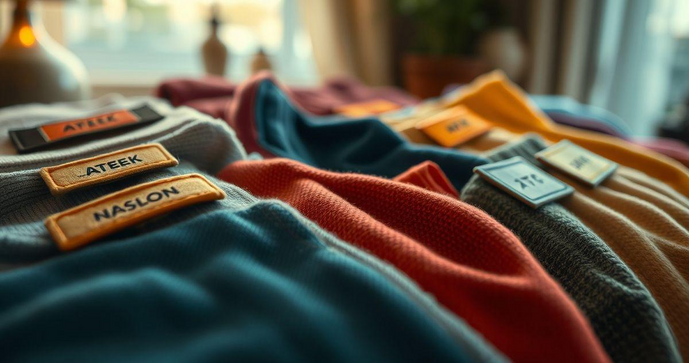 Como Escolher Etiquetas para Roupas Personalizadas Termocolantes com Qualidade