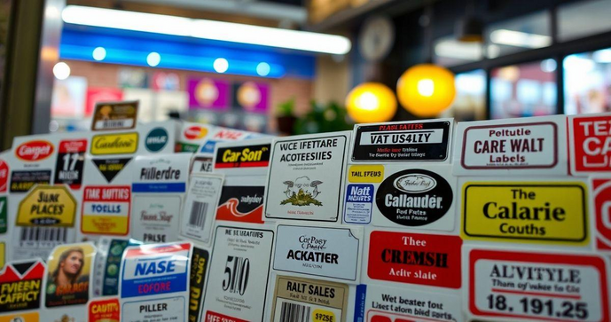 Etiquetas adesivas personalizadas para todos os usos e ocasiões
