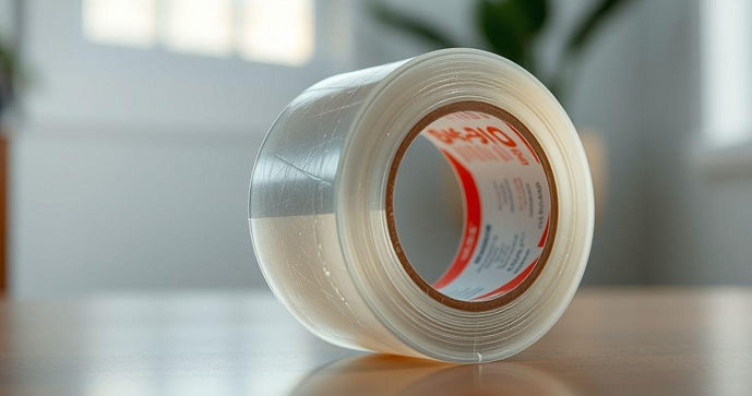 Fita adesiva transparente 45x100: Durabilidade e Versatilidade para Utilidades Diárias