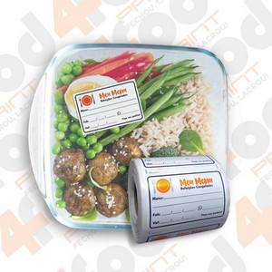 adesivos para marmitas congeladas