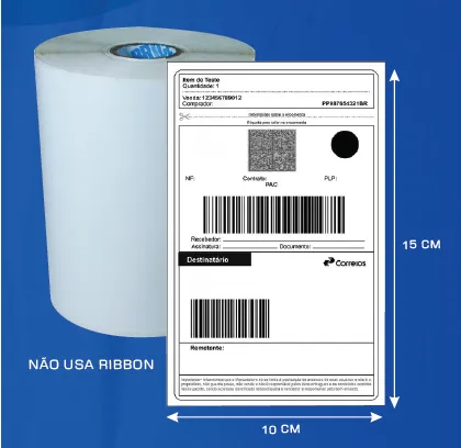Comprar Etiqueta Térmica Adesiva