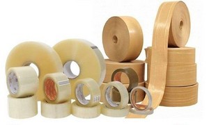 fita gomada para fechamento de embalagens