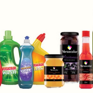 Etiquetas para frascos plásticos